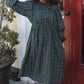 All I Want Hunter Green Plaid Check Woven Pocketed Dress