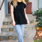 Best In Bold Black Dolman Ribbed Knit Sweater Top