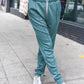 Ash Jade Knit Front Seam Sweatpants