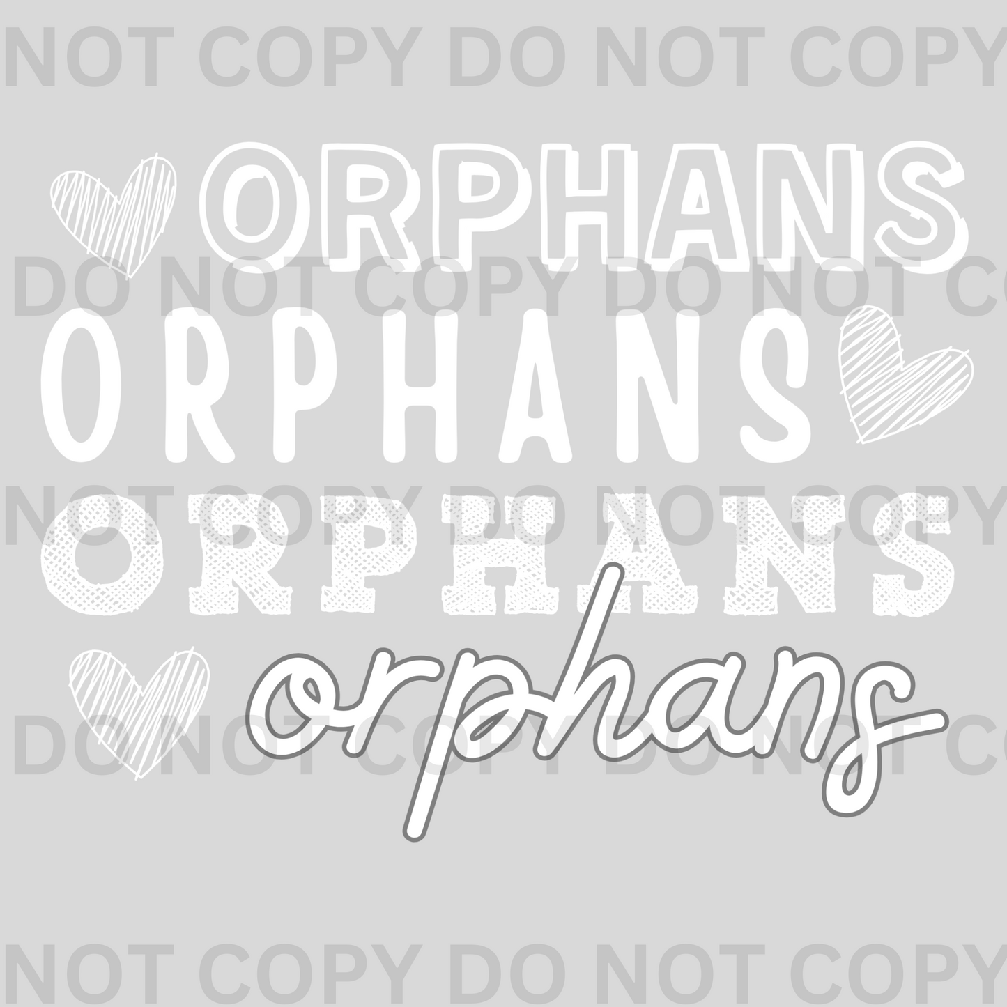 Orphans Heart Scribble ORPHANS 106