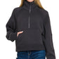 Quarter Zip Kangaroo Sweatshirt