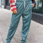 Ash Jade Knit Front Seam Sweatpants